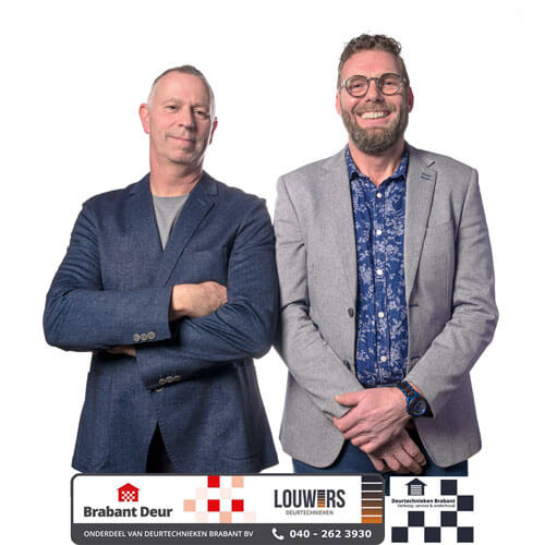 Gert Louwers en Bart van den Hoogenhoff | Brabant Deurtechnieken BV