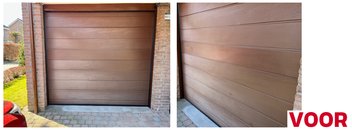 Verweerde deur voor Novatio deep clean pakket | Brabant Deur