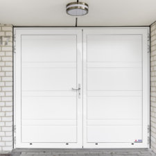 openslaande garagedeur | Brabant Deur